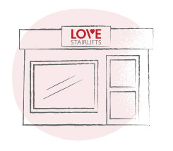 Visit the Love Stairlifts Showroom