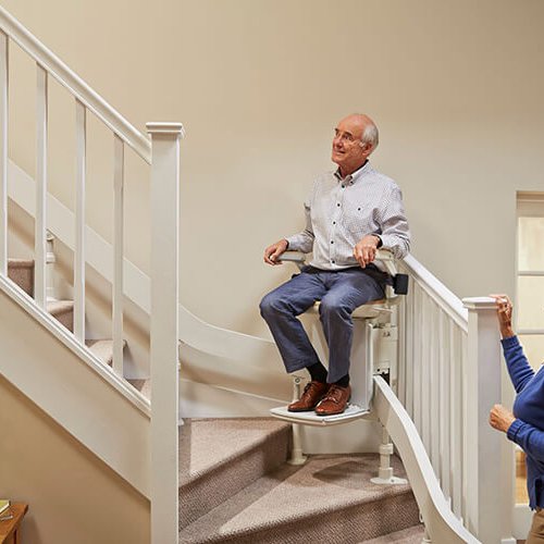 Rental Curved Stairlift