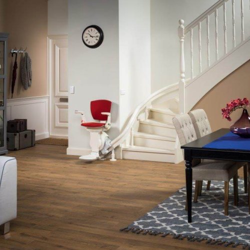 Curved Reconditioned Stairlift